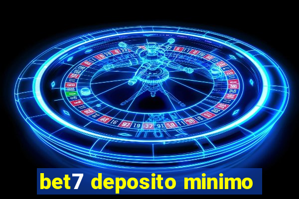 bet7 deposito minimo