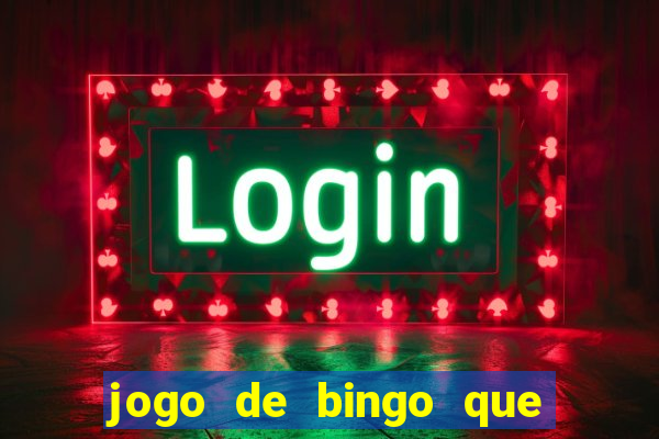 jogo de bingo que ganha dinheiro no pix