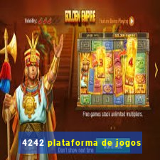 4242 plataforma de jogos