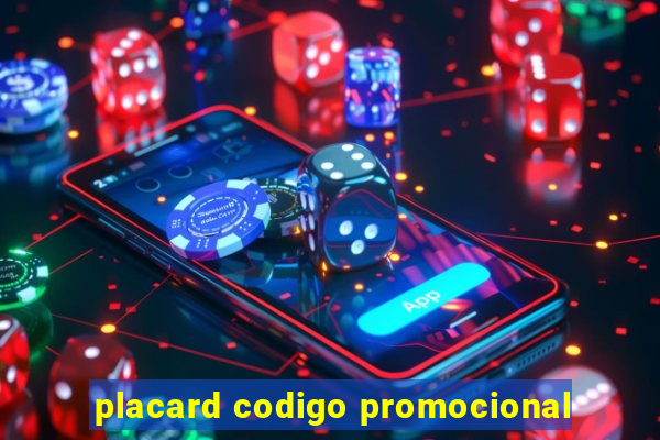 placard codigo promocional