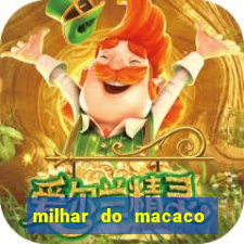 milhar do macaco que mais saem no jogo do bicho