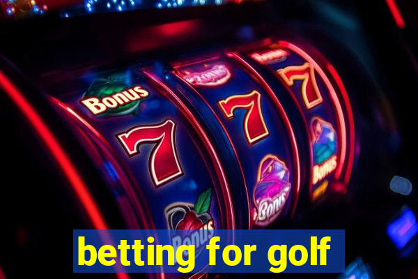 betting for golf