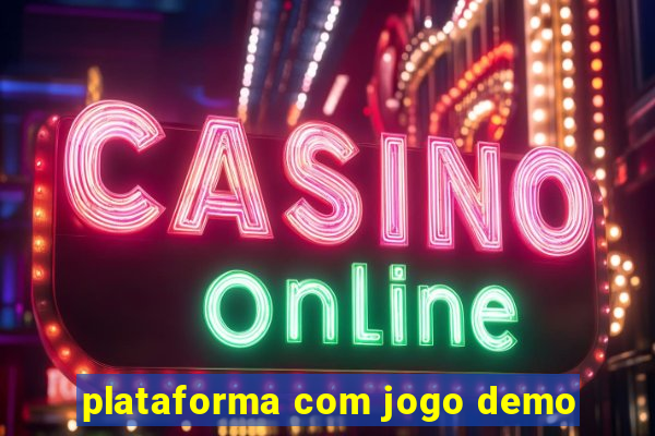 plataforma com jogo demo