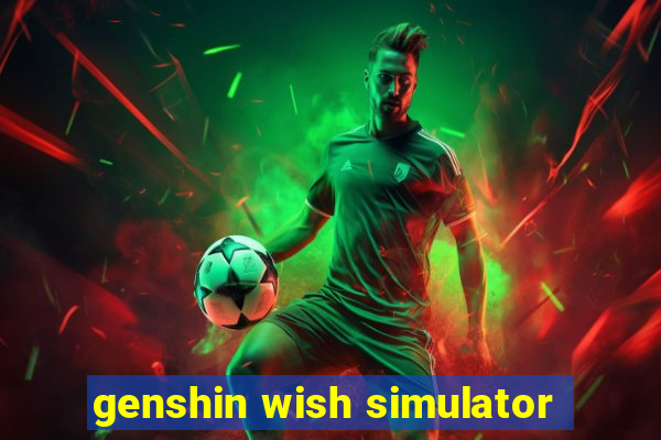 genshin wish simulator