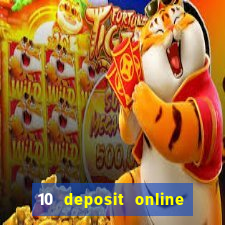 10 deposit online casino usa