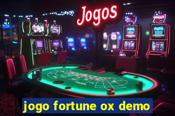 jogo fortune ox demo