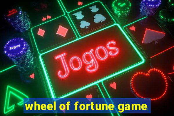 wheel of fortune game