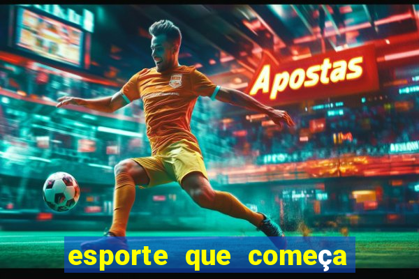 esporte que começa com t