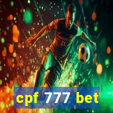 cpf 777 bet