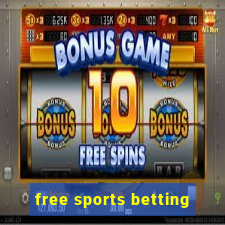 free sports betting