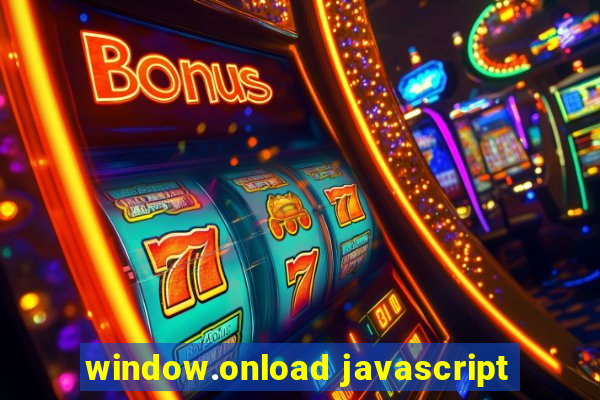 window.onload javascript