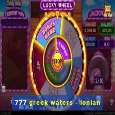 777 greek waters - ionian