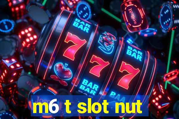 m6 t slot nut