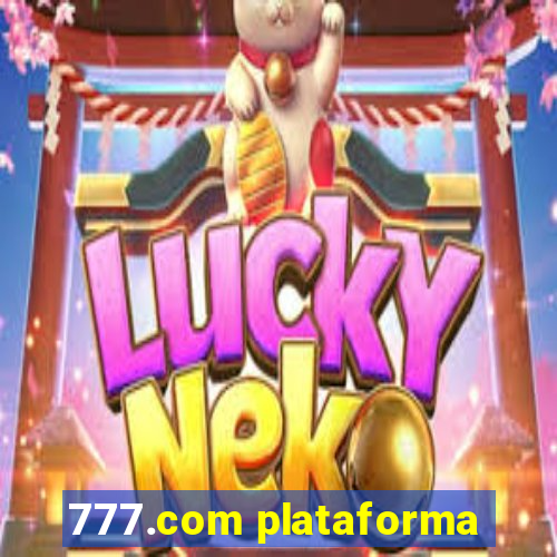 777.com plataforma