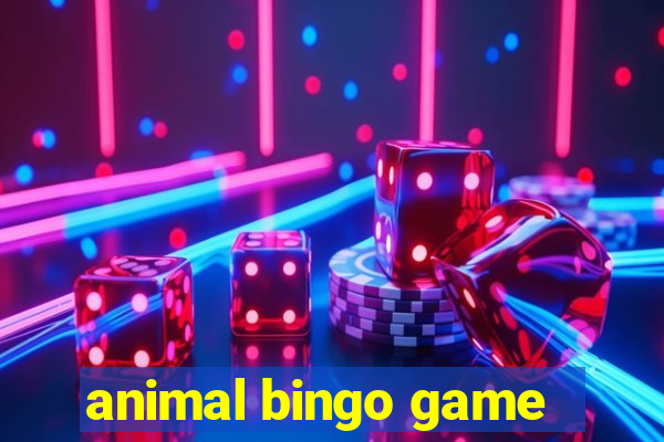 animal bingo game