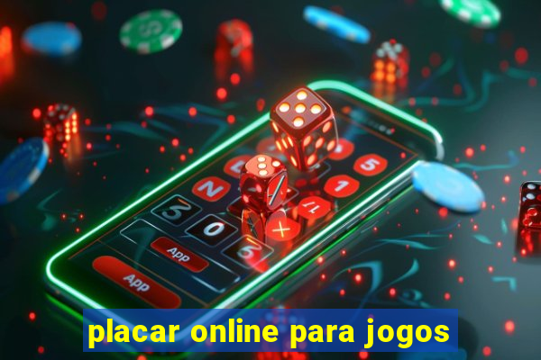 placar online para jogos