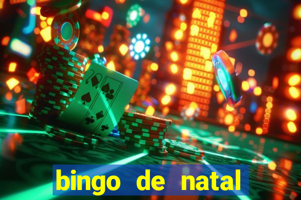 bingo de natal para imprimir gratis