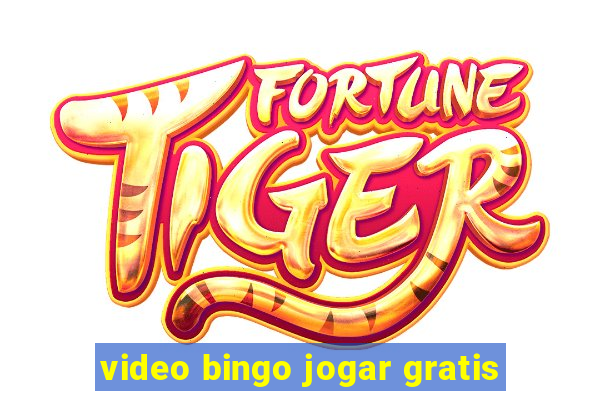 video bingo jogar gratis