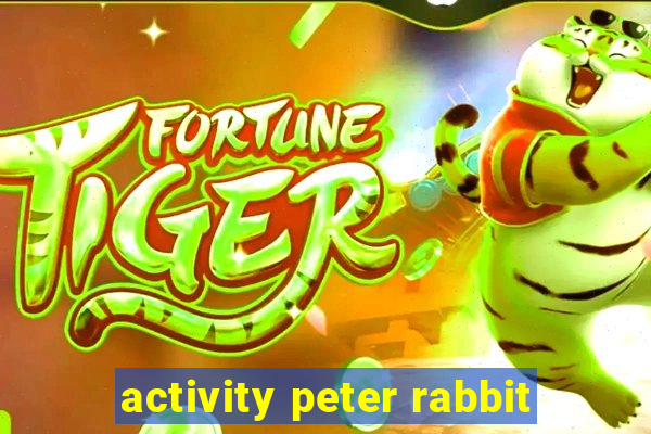 activity peter rabbit