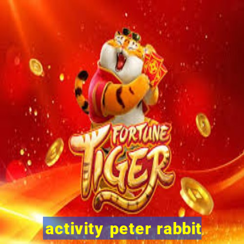 activity peter rabbit