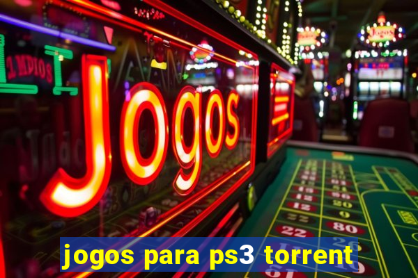 jogos para ps3 torrent