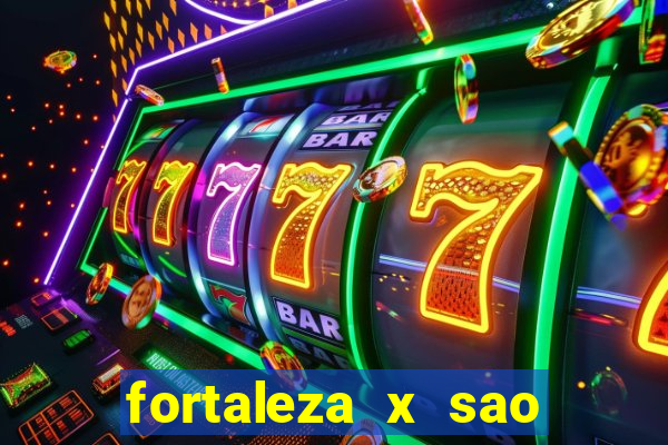 fortaleza x sao paulo palpite