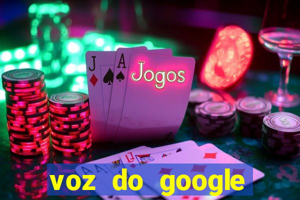 voz do google tradutor homem