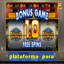 plataforma para jogar com 1 real