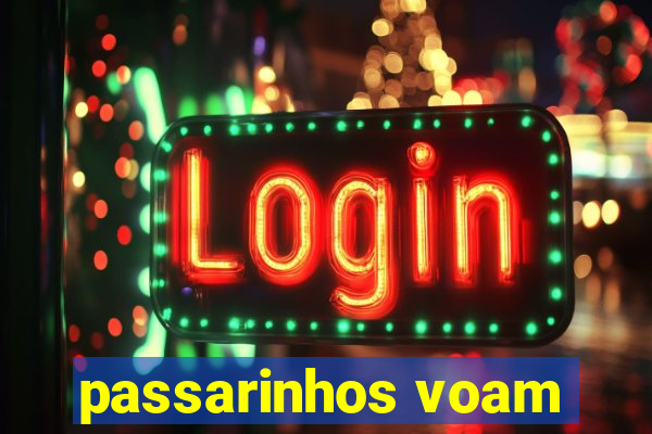 passarinhos voam