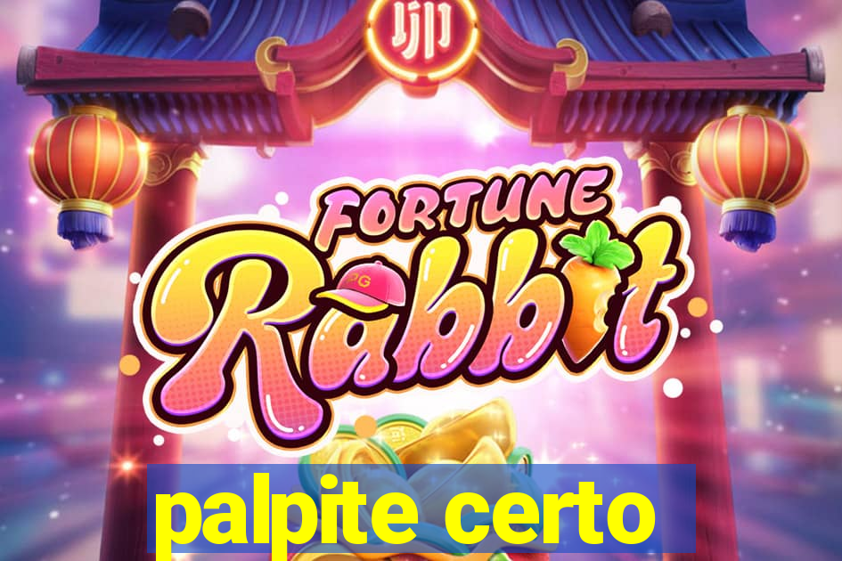 palpite certo