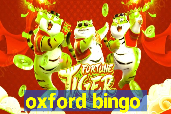 oxford bingo