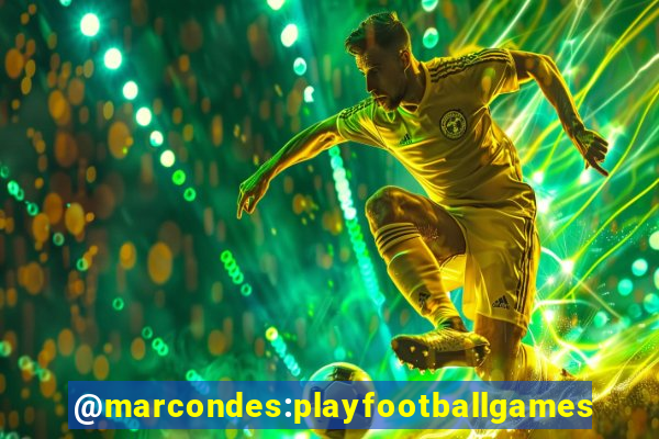 @marcondes:playfootballgames bingo football