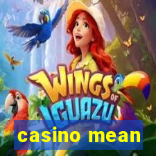 casino mean