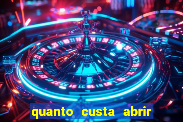 quanto custa abrir um cassino online