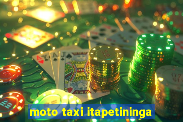 moto taxi itapetininga