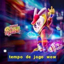 tempo de jogo wow 30 dias