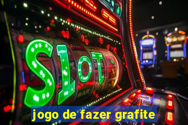 jogo de fazer grafite