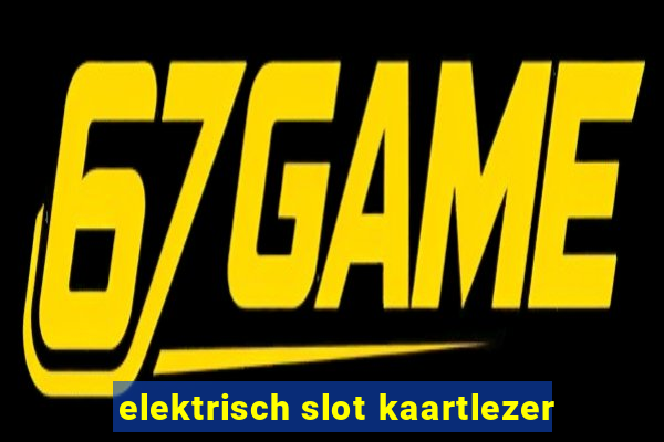 elektrisch slot kaartlezer