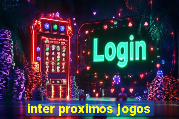 inter proximos jogos