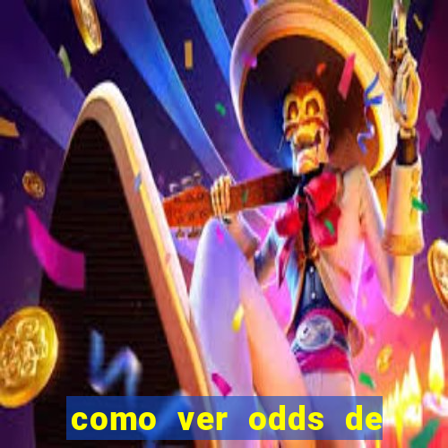 como ver odds de jogos passados