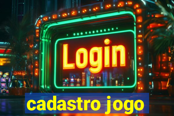 cadastro jogo