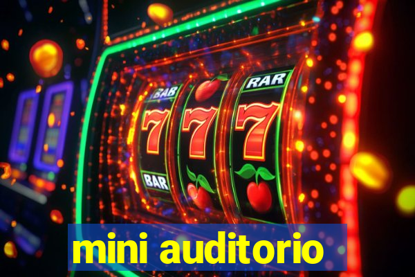 mini auditorio