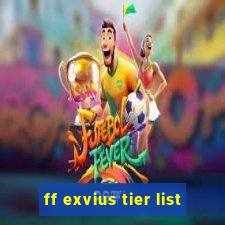 ff exvius tier list