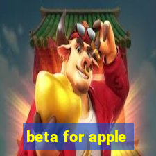 beta for apple