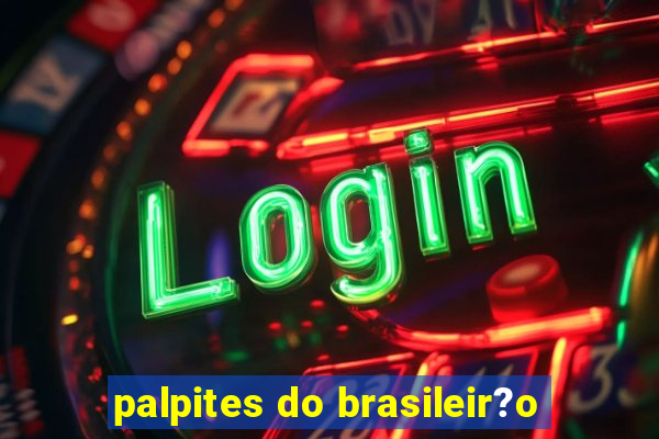 palpites do brasileir?o