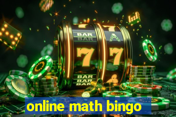 online math bingo