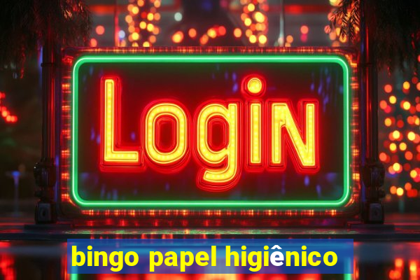 bingo papel higiênico