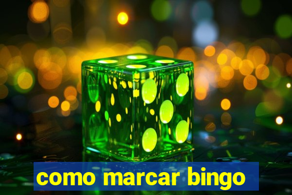 como marcar bingo