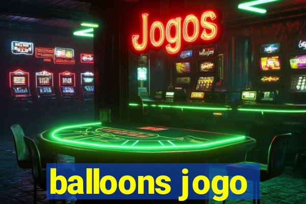 balloons jogo