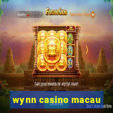 wynn casino macau